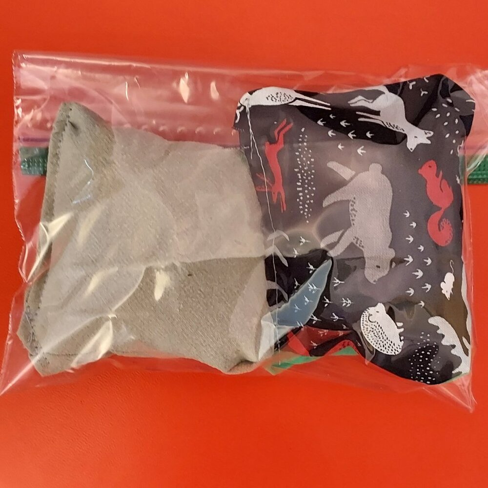 Set of Two Catnip Pillow Cat Toys